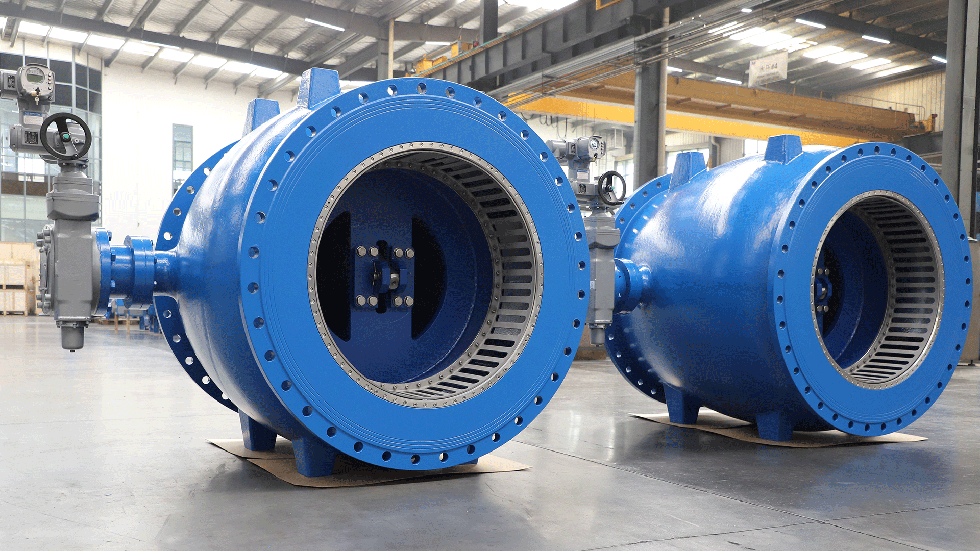AVK plunger valves supplied to the Hefei water diversion project