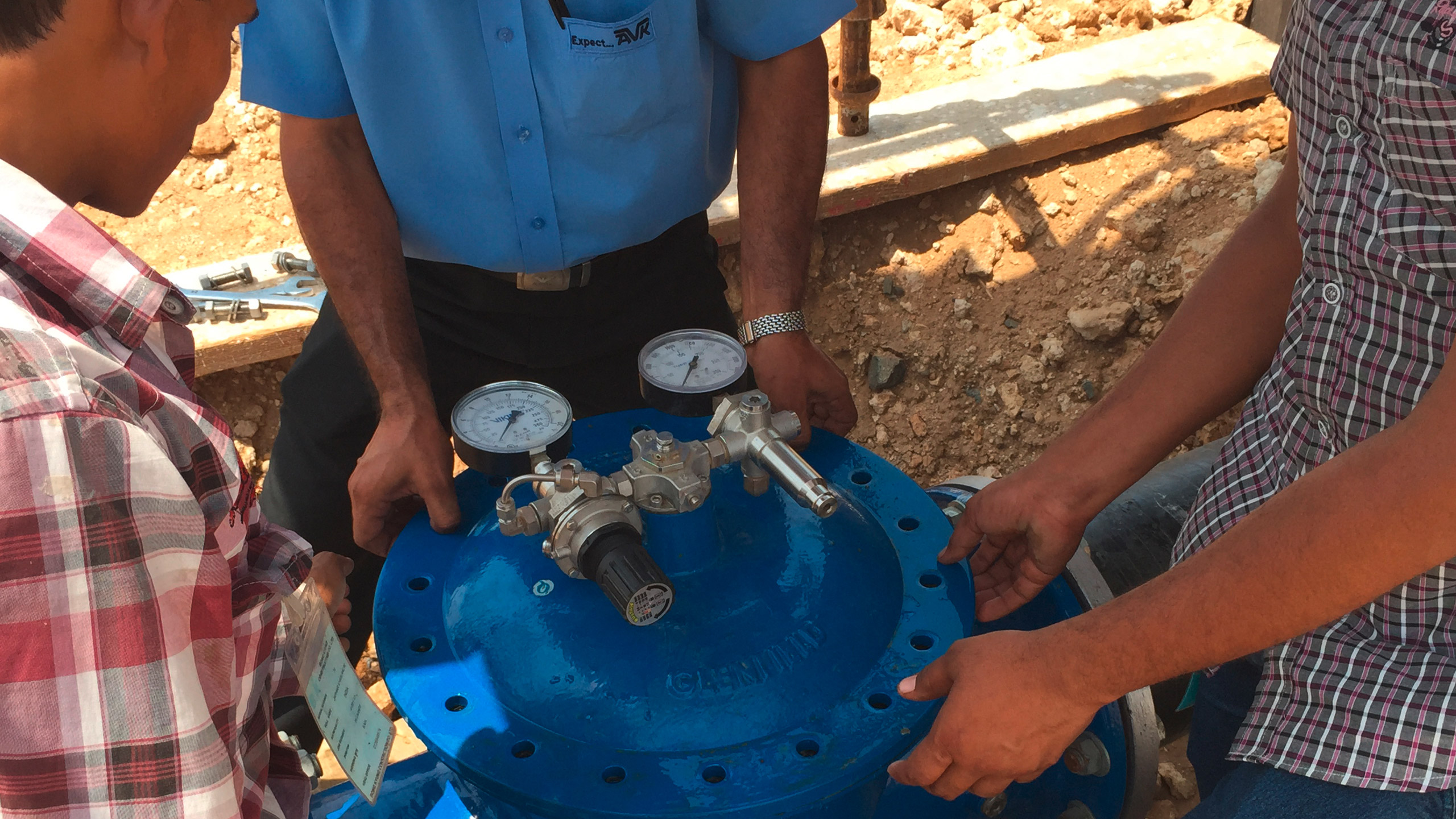 AVK valves applying for pressure management