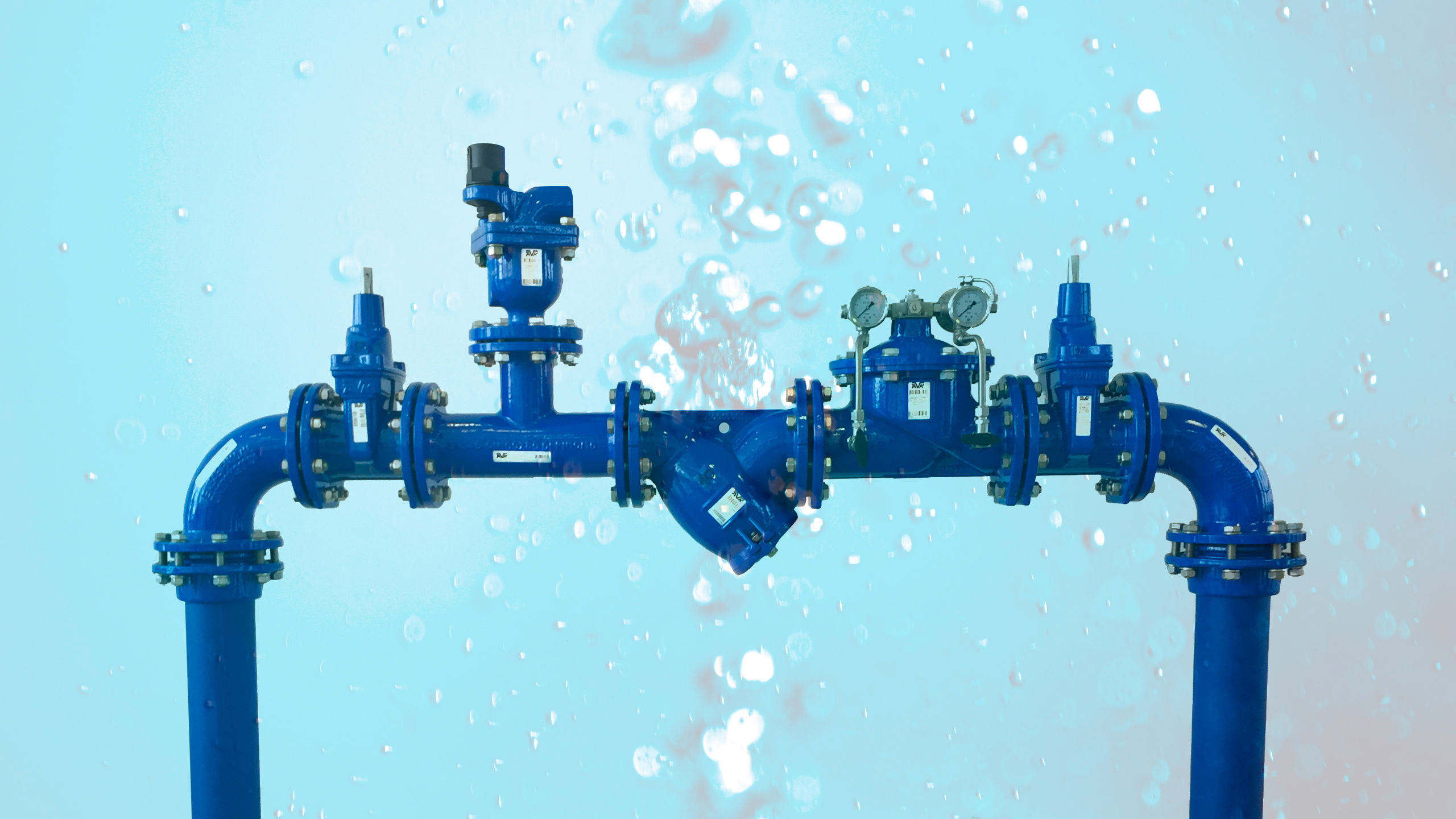 AVK valves to reduce water loss