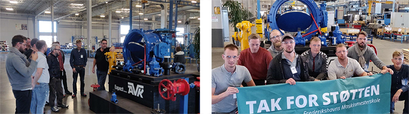 Marine Engineering students visiting American AVK