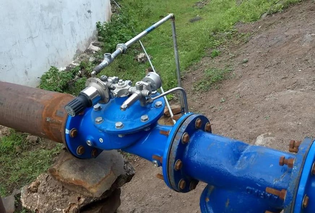 Control valves installed in Chikodi water supply system upgrade