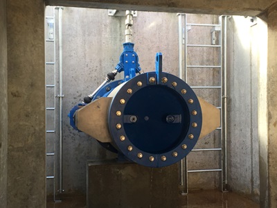 AVK cone valve in Swan Dam