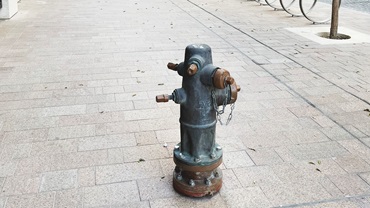 AVK hydrant decorating the street in Dohas new and sustainable downtown area