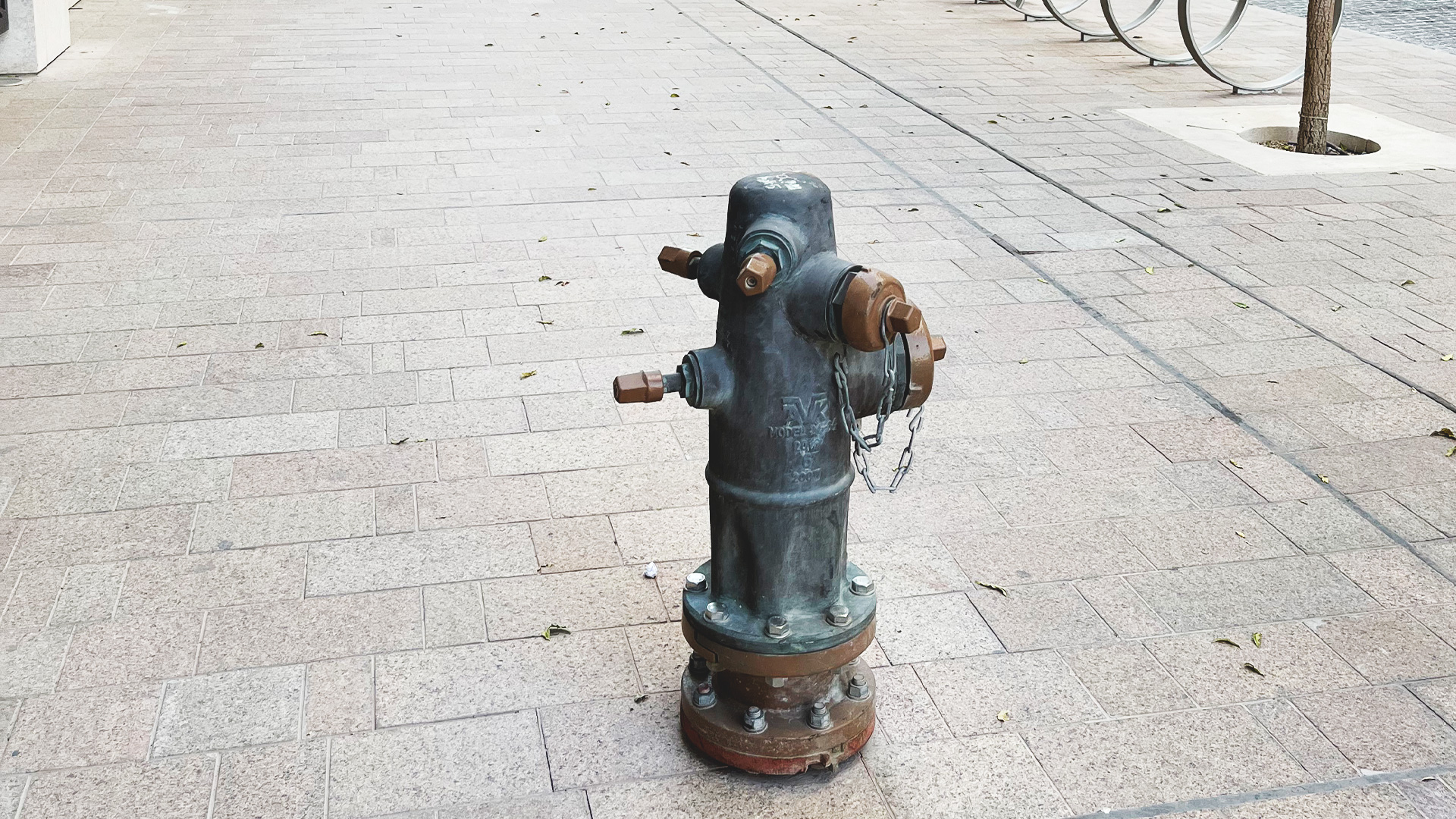 AVK hydrant decorating the street in Dohas new and sustainable downtown area