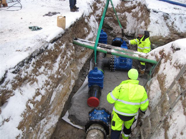 AVK valves installed in Sweden