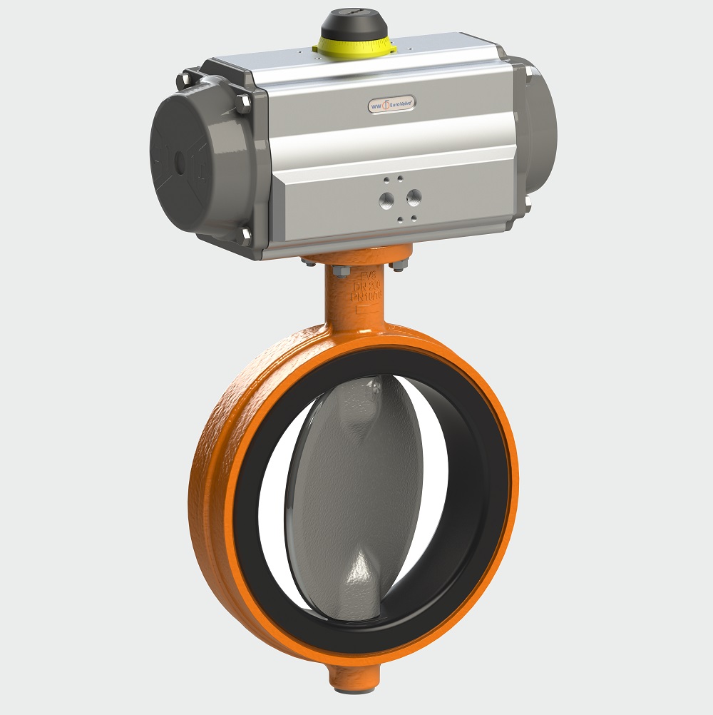 DN200 EVS butterfly valve, Wouter Witzel at AVK Group