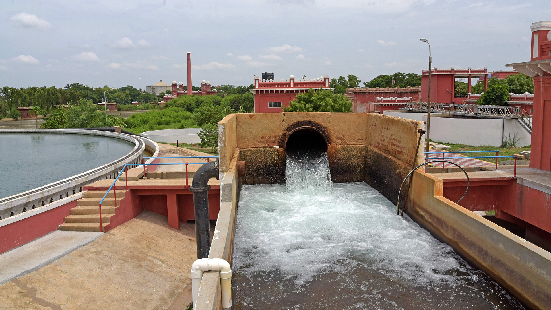 AVK Glenfield valve installed in the Kilpauk treatment plant in Chennai, India