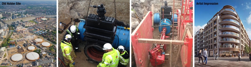 Fulham gas regeneration project applied AVK products