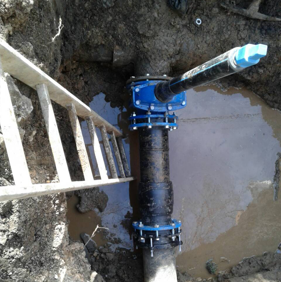 Installing AVK valve in Bulgaria