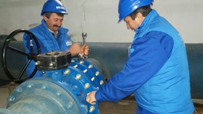 Modernization of water treatment by using AVK valves