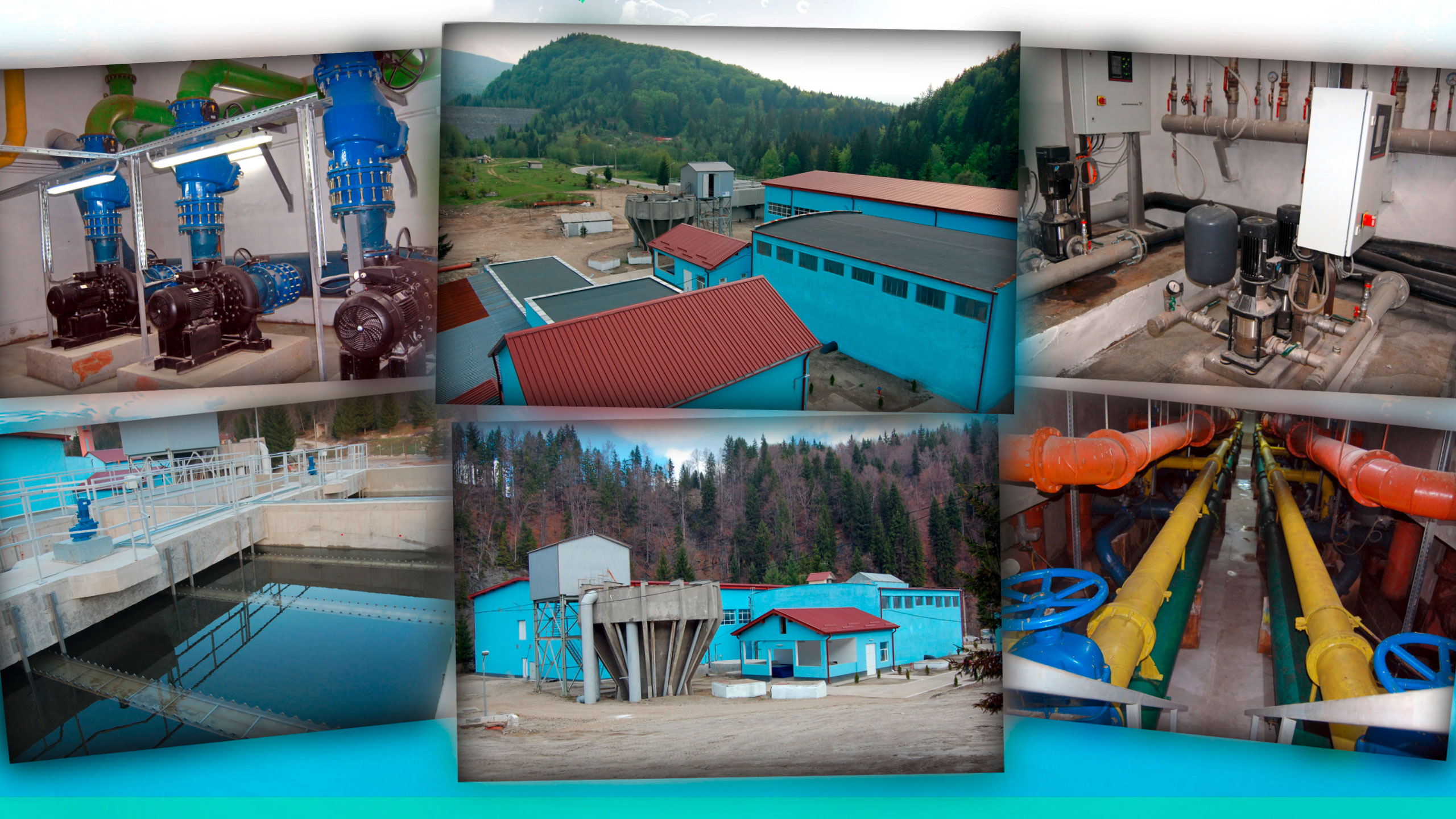 AVK products used for water treatment plant