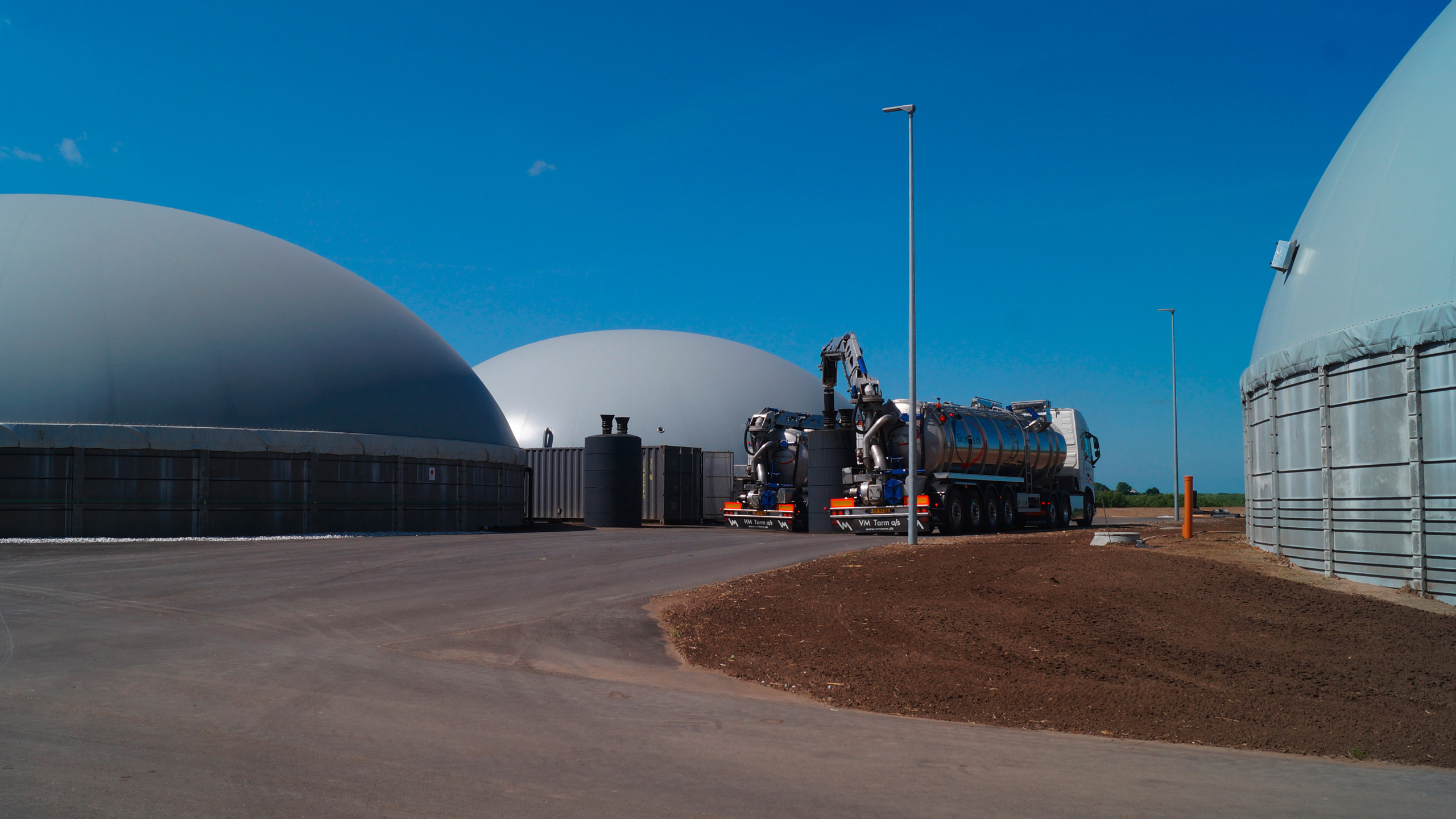 AVK products used in a new biogas plant in Denmark