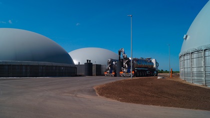 AVK products used in a new biogas plant in Denmark