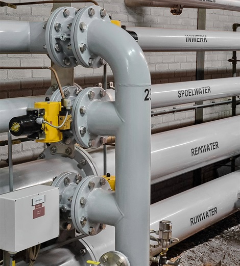High-quality valves ensure continuity at Nijverdal Pumping Station