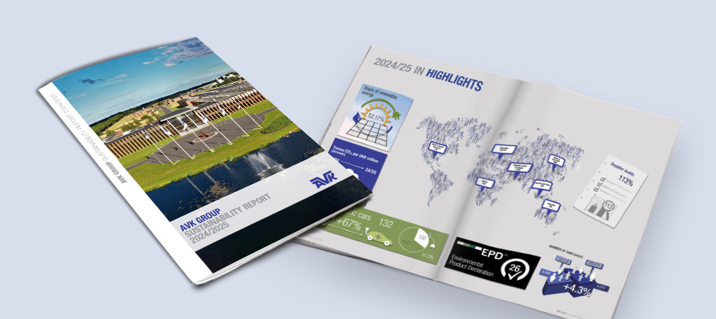 AVK sustainability report ESG highlights