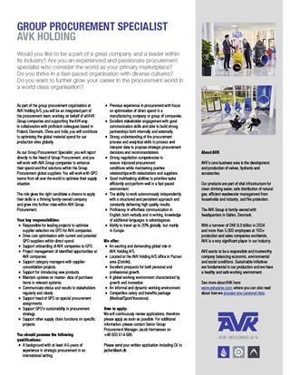 Job vacancies