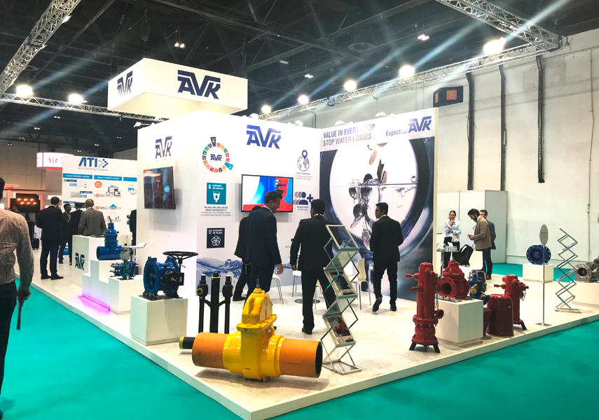 The AVK fair including AVK, Orbinox and ACMO products