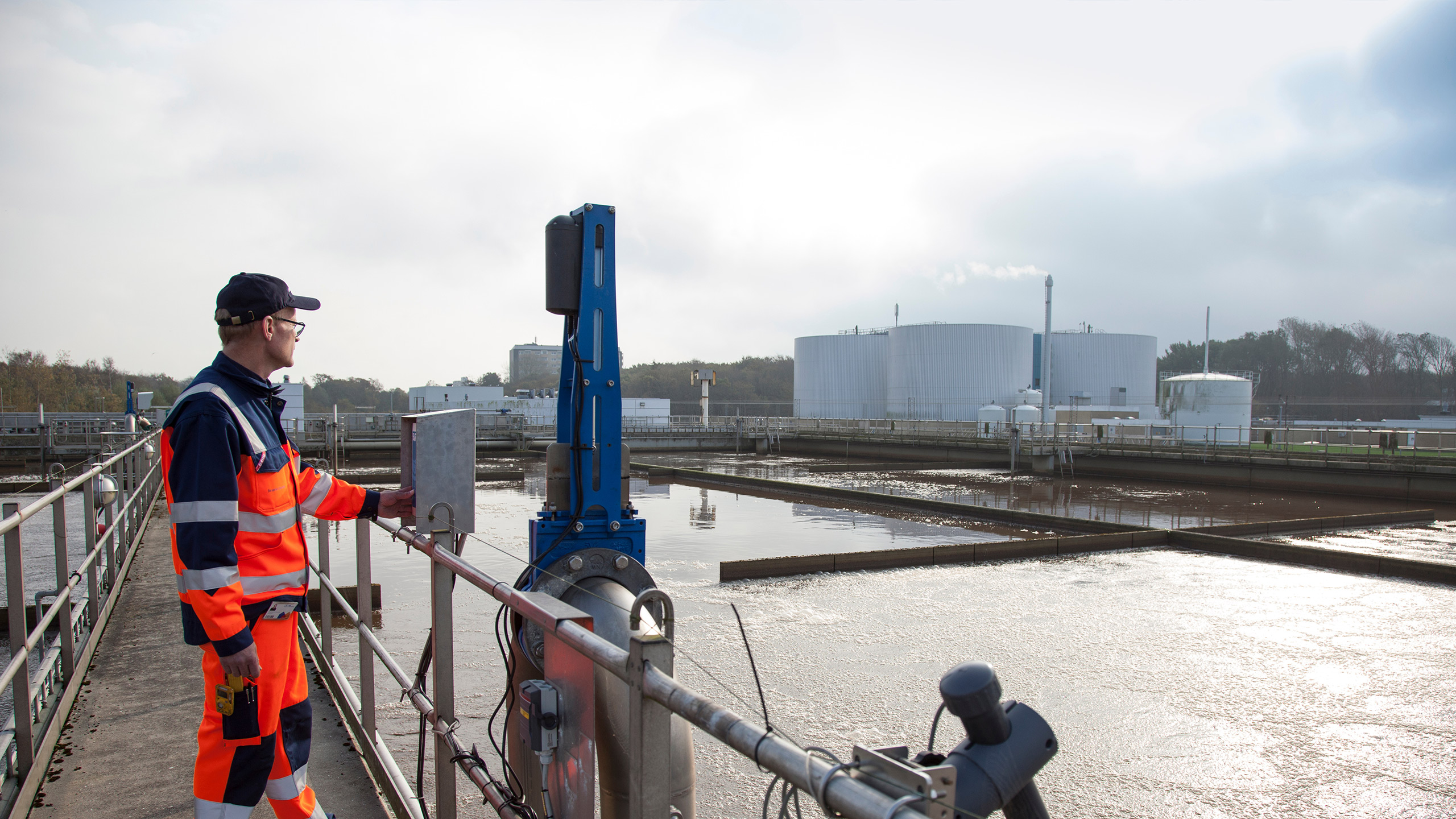 AVK solutions within wastewater and water treatment