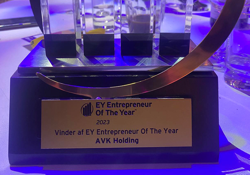 AVK Holding are Danish winners of the EY Entrepreneur Of The Year award 2023