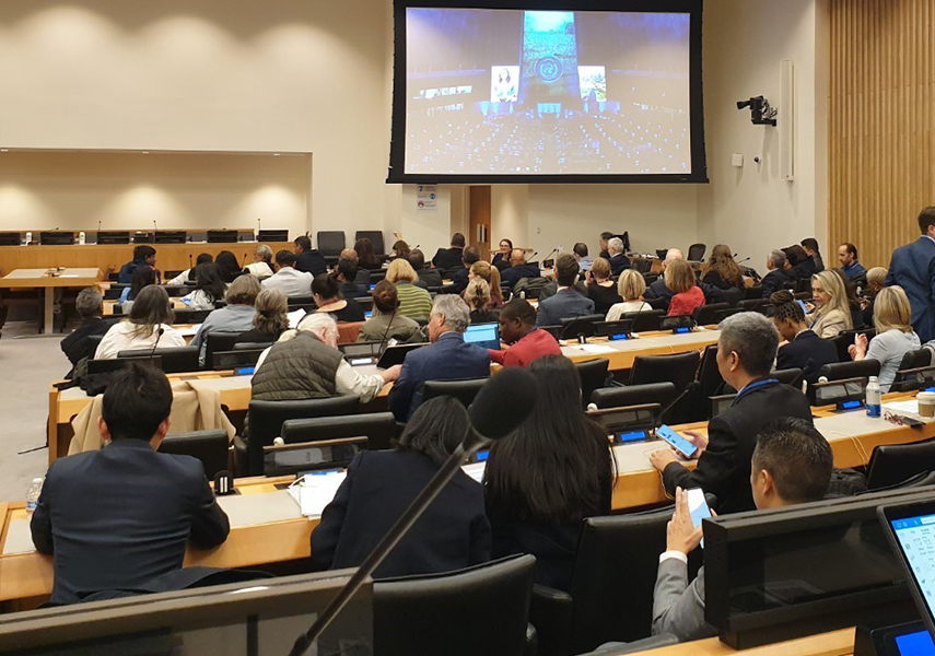 Danish Water Forum and AVK inside the walls of the UN building