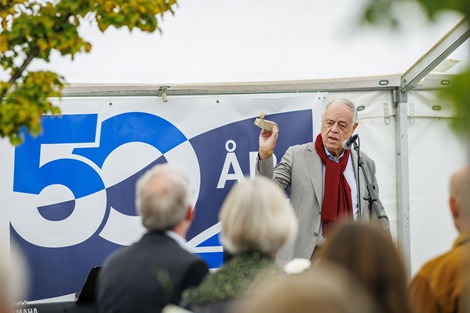 Niels Aage Kjær speaking