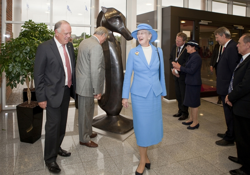 Royal visit to our AVK headquarters.