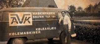 An old photo of Aage Valdemar Kjaer
