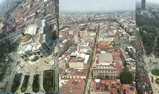 Mexico city view