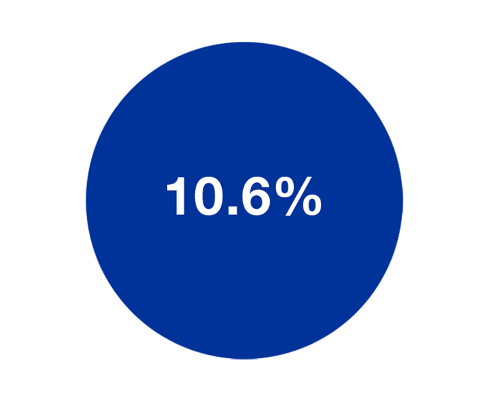 Operating margin 2025