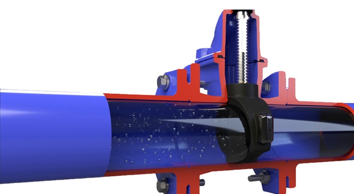 Gate valves animation