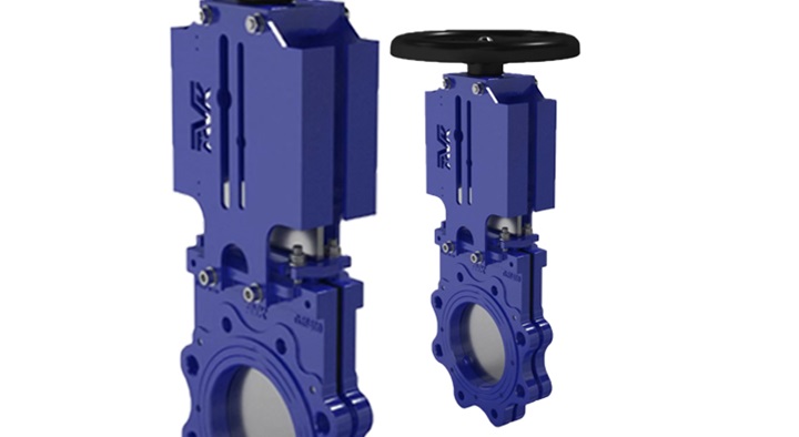 Knife gate valve animation