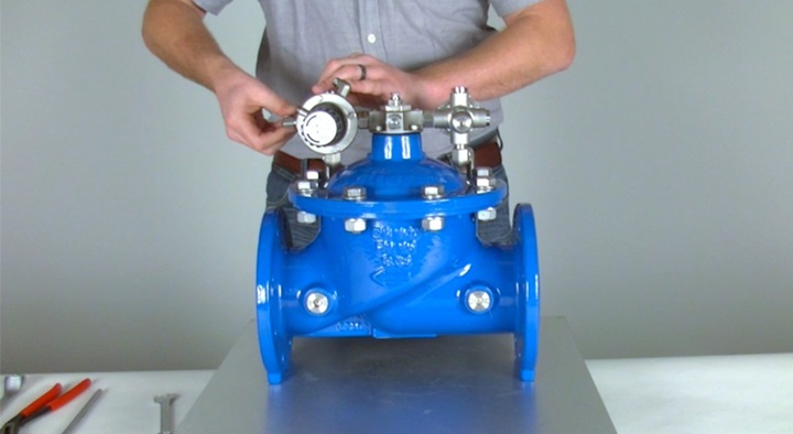 Pressure reducing valve and pressure sustaining/relief valve video