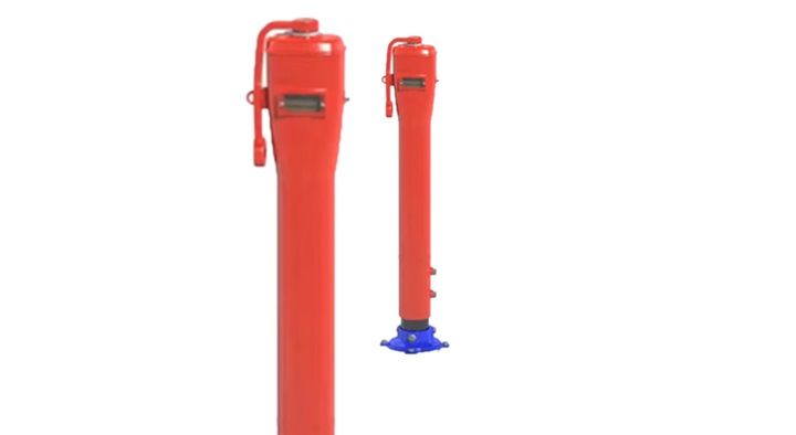 AVK telescopic post hydrant animation