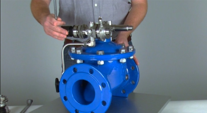 Pressure reducing valve and pressure sustaining/relief valve video