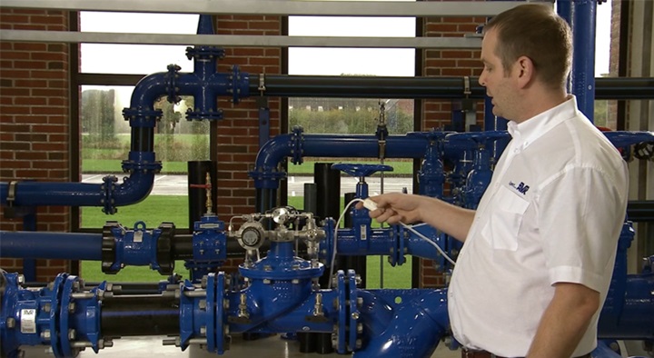 How to use solenoid override pressure reducing valve