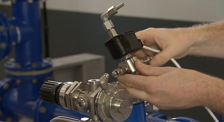 Solenoid override pressure sustaining valve video